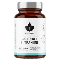 L-Theanine Natural 60 kapslí (Luontainen L-Teaniini)