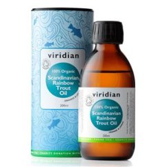 Scandinavian Rainbow Trout Oil 200ml (Rybí tuk BIO)