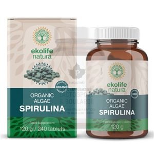 Algae Spirulina 240 tablet (Bio řasa spirullina)