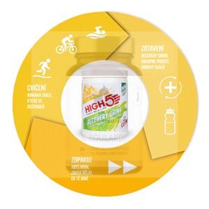Recovery Drink 450g banán vanilka - Varianta: banán - vanilka