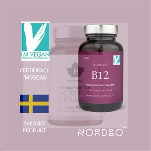 B12 1000ug 90 kapslí