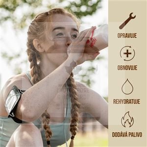 Recovery Drink Plant Based 450g čokoláda