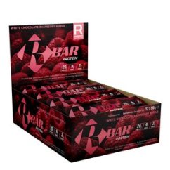 R-Bar Protein 60g bílá čokoláda s malinou (Proteinová tyčinka)