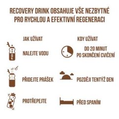 Recovery Drink Plant Based 450g čokoláda