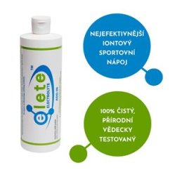 elete Electrolyte 480ml týmová láhev