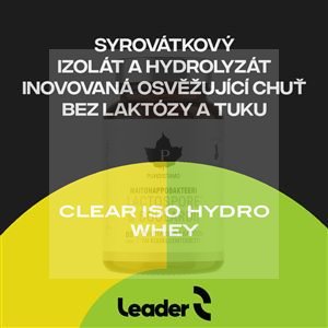 Clear Iso Hydro Whey Protein 600g citrus