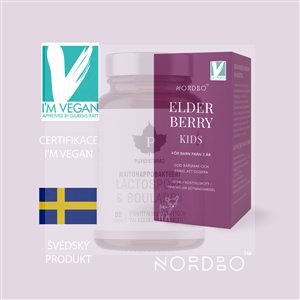 Elderberry Kids 120ml (Extrakt z černého bezu pro děti)
