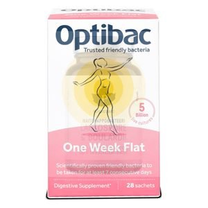 One Week Flat (Probiotika při nadýmání a PMS) 28 x 1,5g sáček