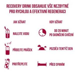 Recovery Drink 1,6kg berry (ovoce)