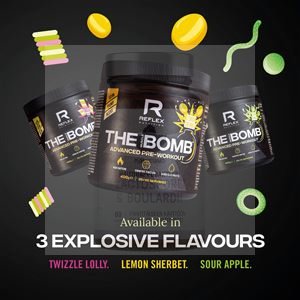 The Muscle BOMB 400g lemon sherbet - Varianta: twizzle lolly