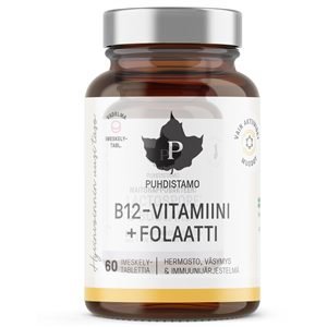 Vitamin B12 60 pastilek(B12 s folátem Quatrefolic®)