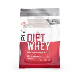 Diet Whey 2kg banán - Varianta: jahoda
