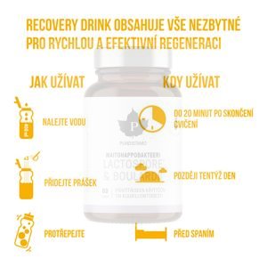 Recovery Drink 450g banán vanilka - Varianta: banán - vanilka