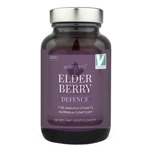 Elderberry Defence 60 kapslí (Extrakt z černého bezu + vit. C + zinek)