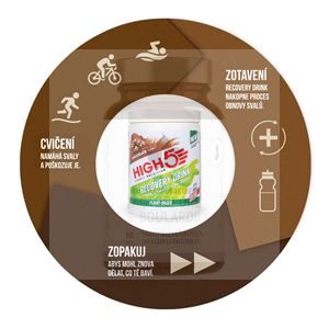 Recovery Drink Plant Based 450g čokoláda