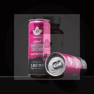 Natural Energy Drink STRONG 330ml STRONG raspberry