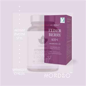 Elderberry Kids 120ml (Extrakt z černého bezu pro děti)