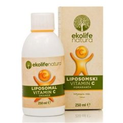 Liposomal Vitamin C 500mg 250ml pomeranč