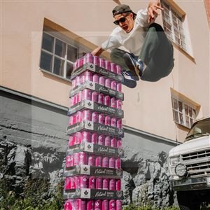 Natural Energy Drink STRONG 330ml STRONG raspberry