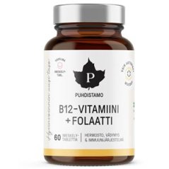 Vitamin B12 60 pastilek(B12 s folátem Quatrefolic®)