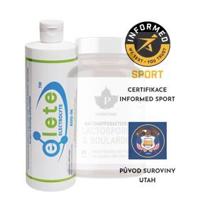 elete Electrolyte 480ml týmová láhev