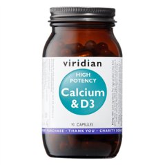 High Potency Calcium and D3 90 kapslí (Vápník + D3)