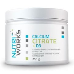 Calcium Citrate + D3 250g (Citrát vápenatý + D3)