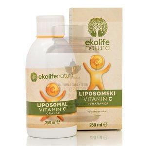 Liposomal Vitamin C 500mg 250ml pomeranč