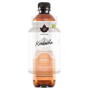 Kombucha BIO 370ml peach (Bio Kombucha broskev)