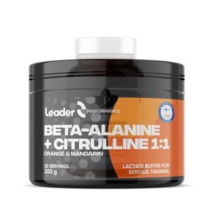 Beta Alanine + Citruline 1:1 200g pomeranč mandarinka